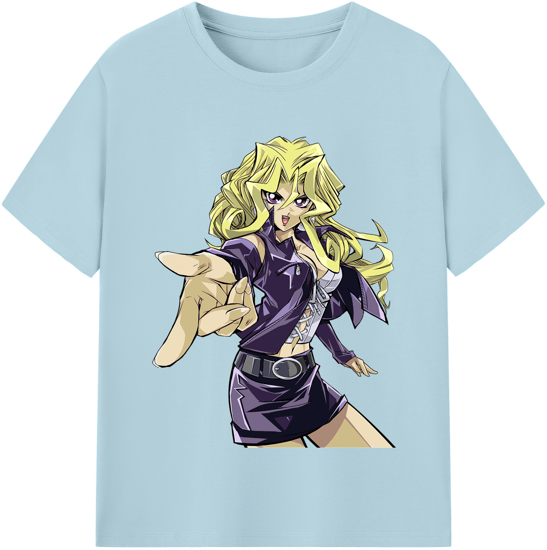 （画像用） 遊☆戯☆王 Yu-Gi-Oh! 綿100％半袖Tシャツ（フロントプリント）